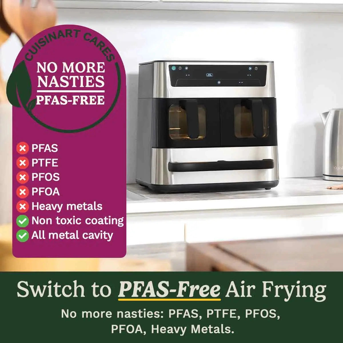 Tri Zone 13.6L Air Fryer & Oven