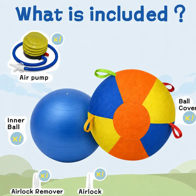 Interactive Push-and-Pull Outdoor Dog Toy