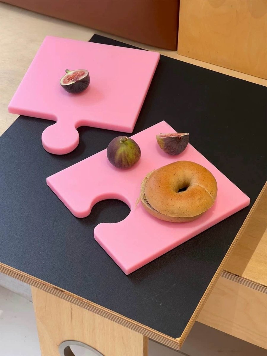 Dopamin Puzzle-Schneidebrett, abnehmbares, schimmelresistentes Servierbrett